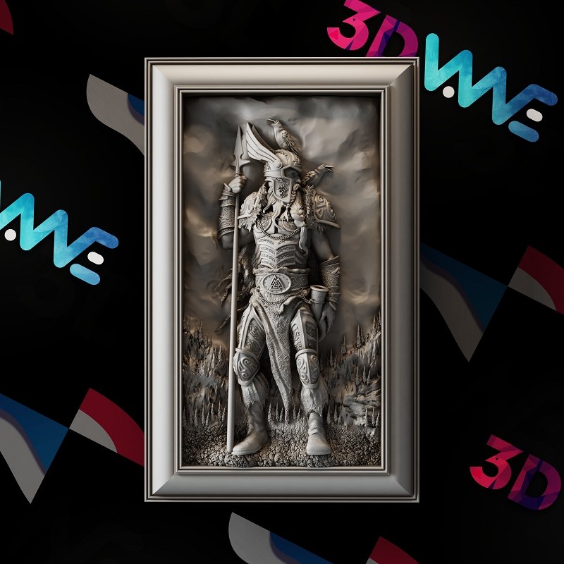 Odin 3d stl - 3DWave.us