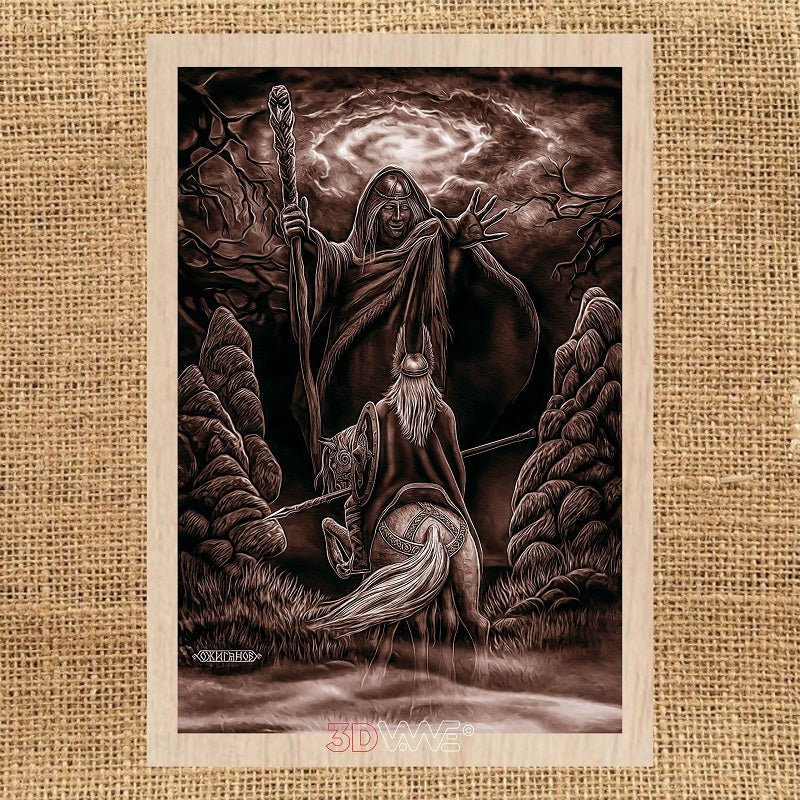 ODIN pyroprinter and laser-ready file 3DWave.us