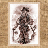 Thumbnail for OLD PIRATE pyroprinter & laser-ready files 3DWave.us