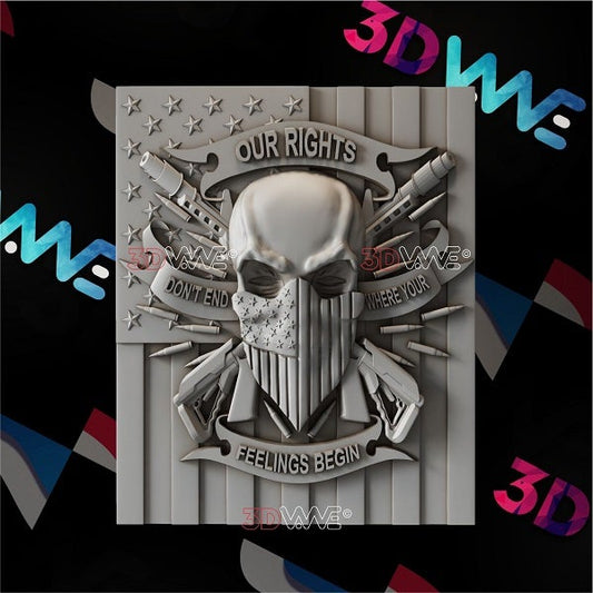 OUR RIGHTS 3d stl 3DWave.us