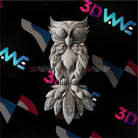 Thumbnail for OWL 3d stl 3DWave.us