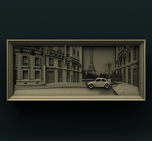 PARIS 3D STL 3DWave
