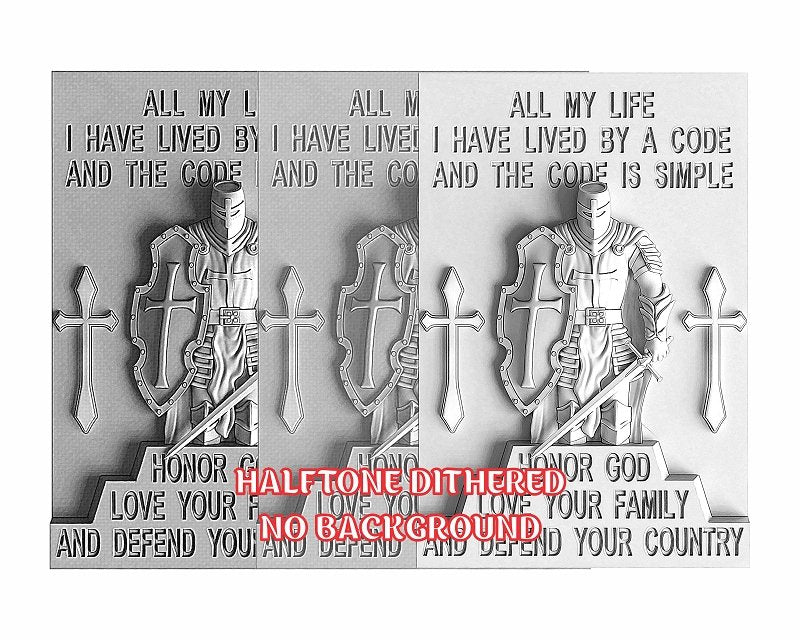 PATRIOT RILES 3d illusion & laser-ready file 3DWave.us