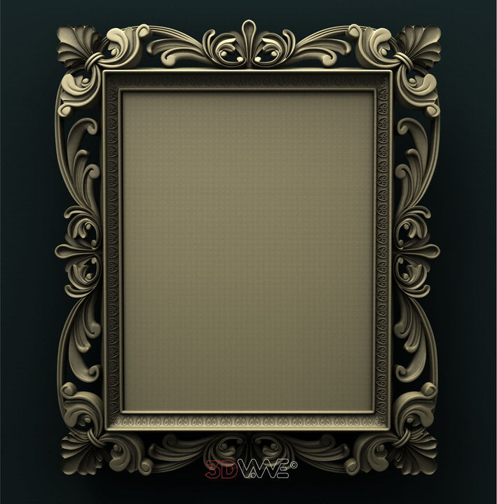 PICTURE FRAME 3D STL - - 3DWave.us