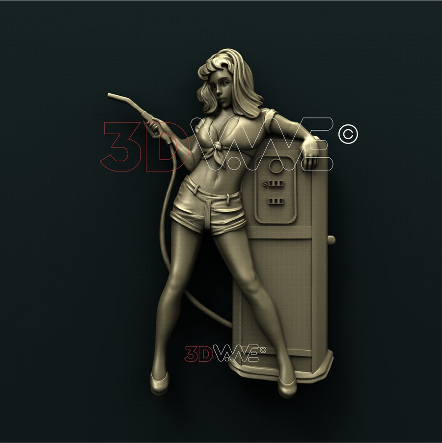 PIN UP GIRL 3DWave