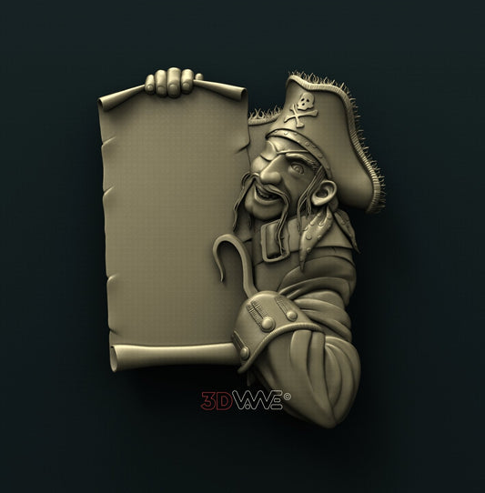PIRATE 3D STL 3DWave