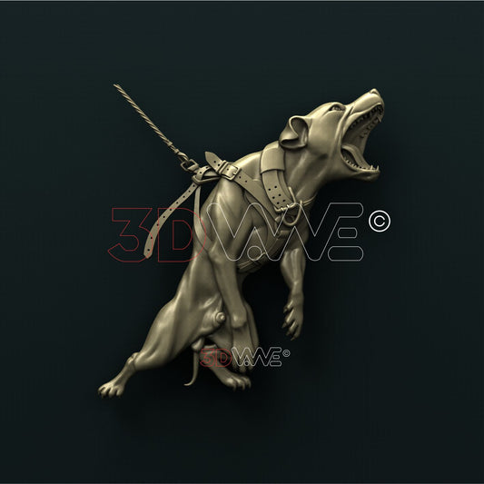 PITBULL 3D STL 3DWave