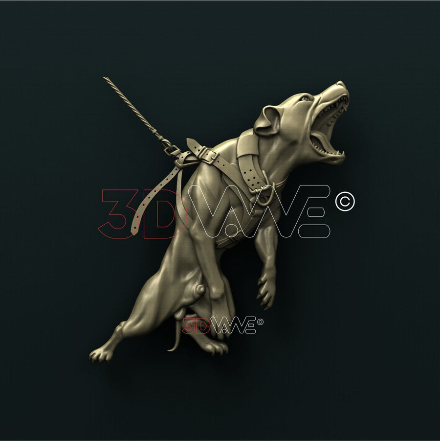 PITBULL 3D STL 3DWave