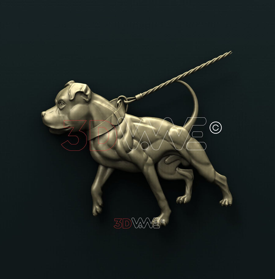 PITBULL 3D STL 3DWave