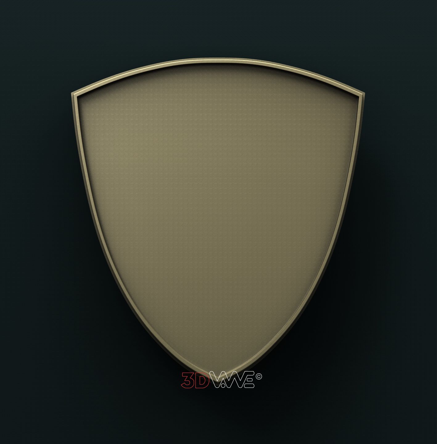 PLAQUE 3D STL 3DWave