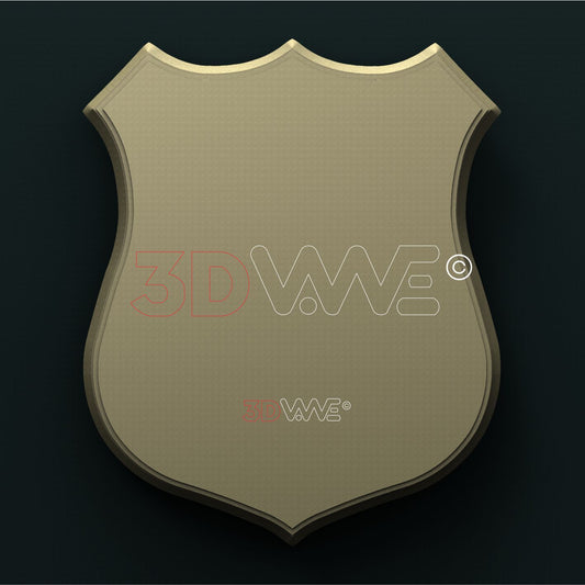 PLAQUE 3D STL 3DWave
