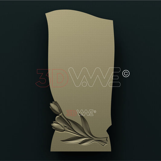 PLAQUE 3D STL 3DWave