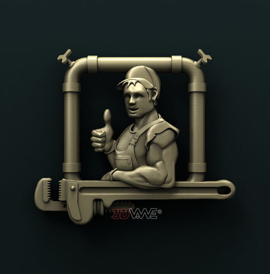 PLUMBER 3D STL 3DWave