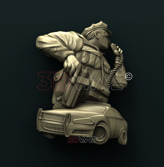 POLICEMAN 3D STL 3DWave