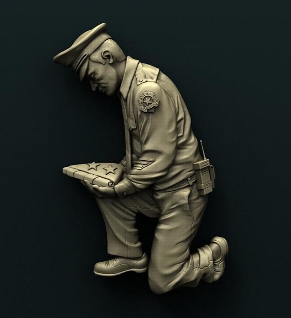 POLICEMAN 3D STL 3DWave