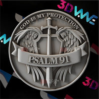 Thumbnail for PSALM 91 3d stl 3DWave.us