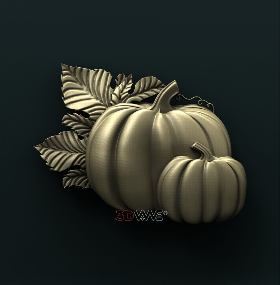 PUMPKIN 3D STL 3DWave