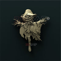 Thumbnail for PUMPKIN SCARECROW 3d stl 3DWave