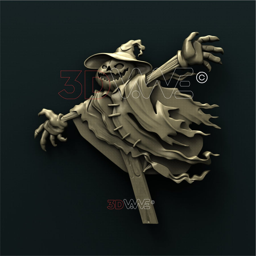 PUMPKIN SCARECROW 3DWave