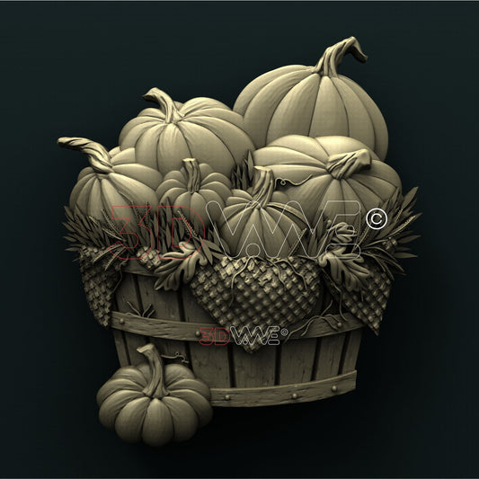 PUMPKINS 3D STL 3DWave