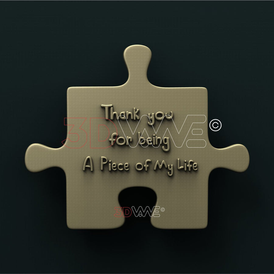PUZZLE 3D STL 3DWave