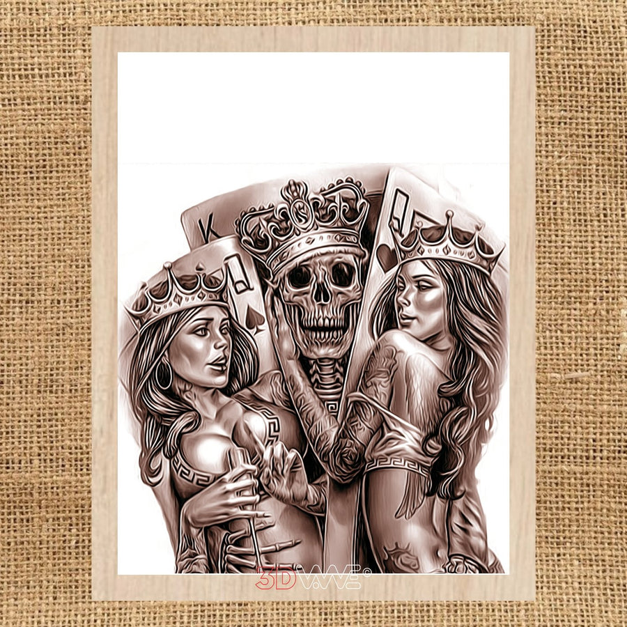 QUEENS pyroprinter & laser-ready files 3DWave.us