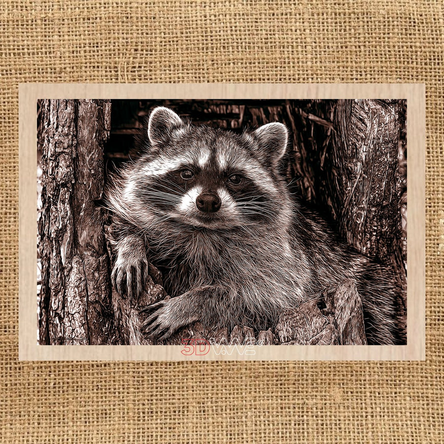 RACCOON pyroprinter & laser-ready files 3DWave.us