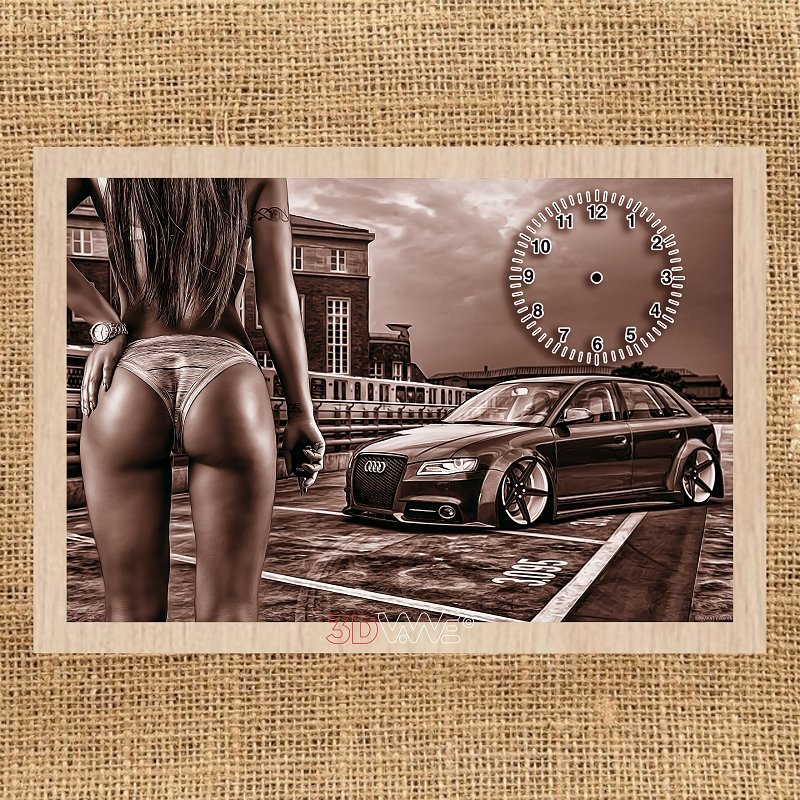 RACING CLOCK pyroprinter & laser-ready file 3DWave.us