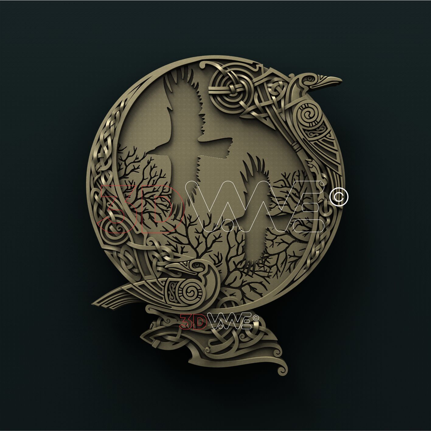 RAVENS 3D STL 3DWave