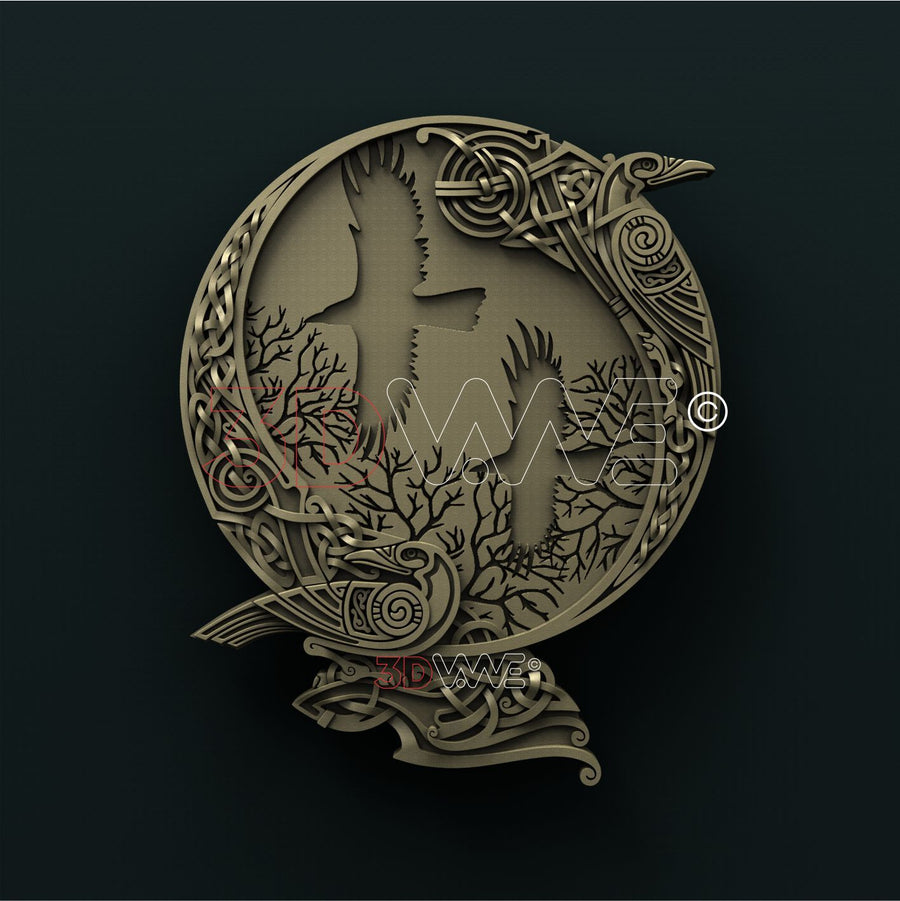 RAVENS 3D STL 3DWave