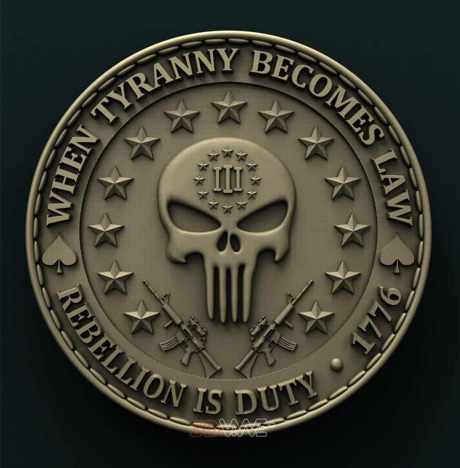 REBELLION 3D STL 3DWave