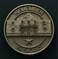 Thumbnail for REMEMBER THE ALAMO 3D STL 3DWave