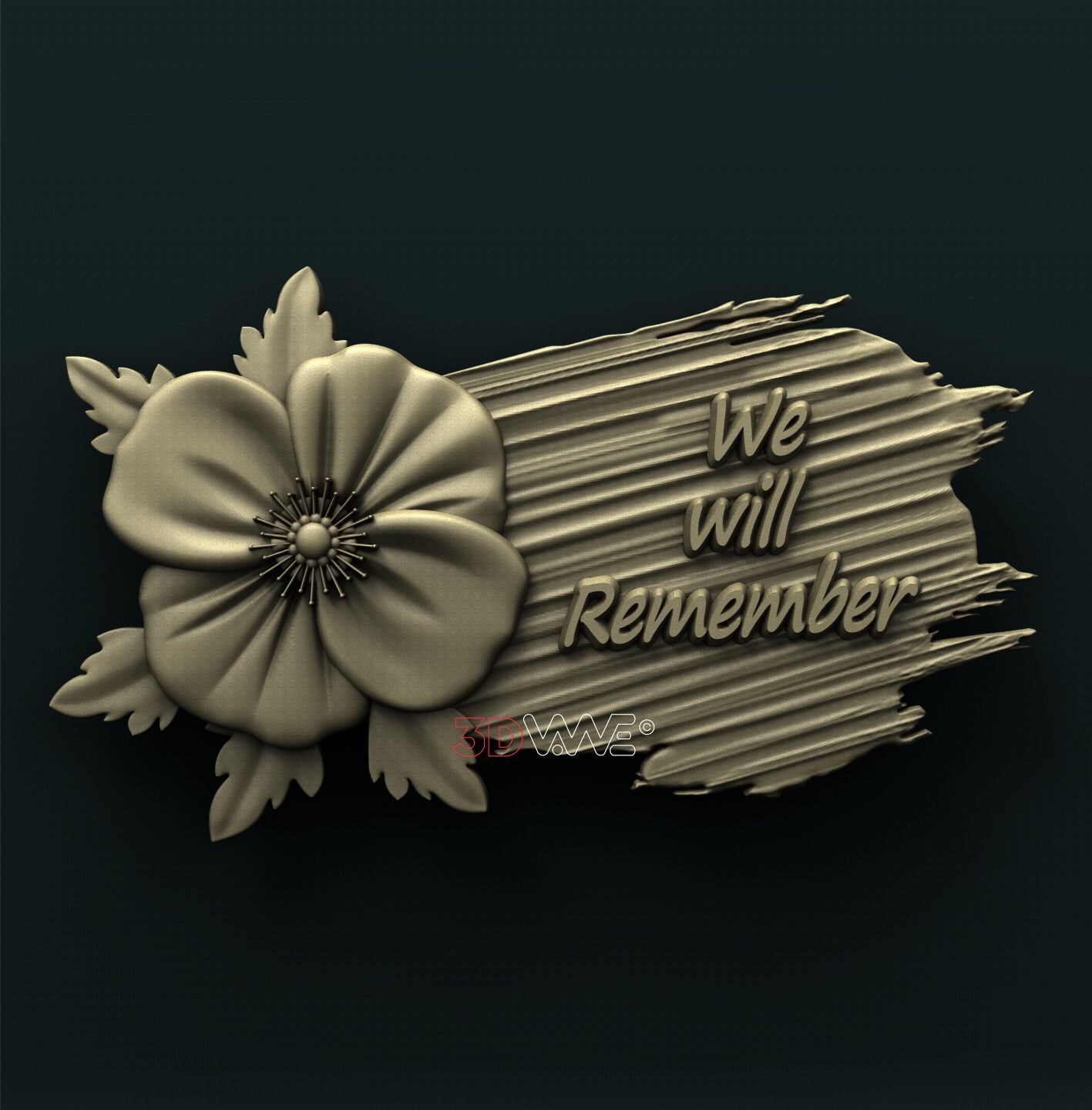 REMEMBERANCE DAY 3D STL 3DWave