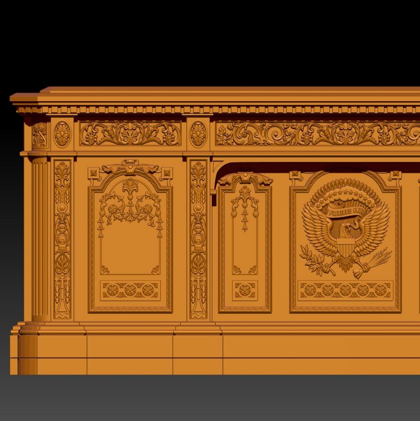RESOLUTE DESK 3d STL - 3DWave.us