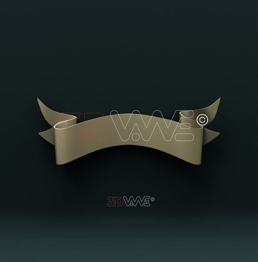 RIBBON 3D STL 3DWave