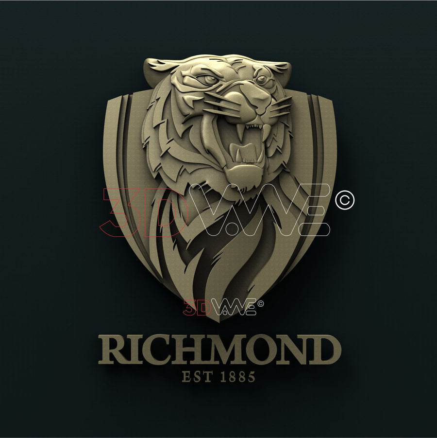 RICHMOND FOOTBALL CLUB 3D STL 3DWave