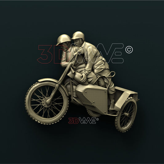 RIDERS 3D STL 3DWave