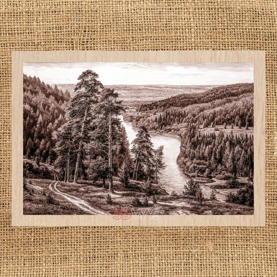 RIVER pyroprinter & laser-ready file 3DWave.us