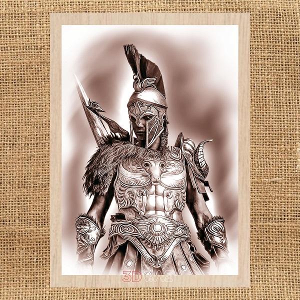 ROMAN LEGIONARY pyropriner & laser-ready file 3DWave.us