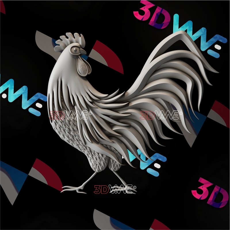 ROOSTER 3d stl 3DWave.us