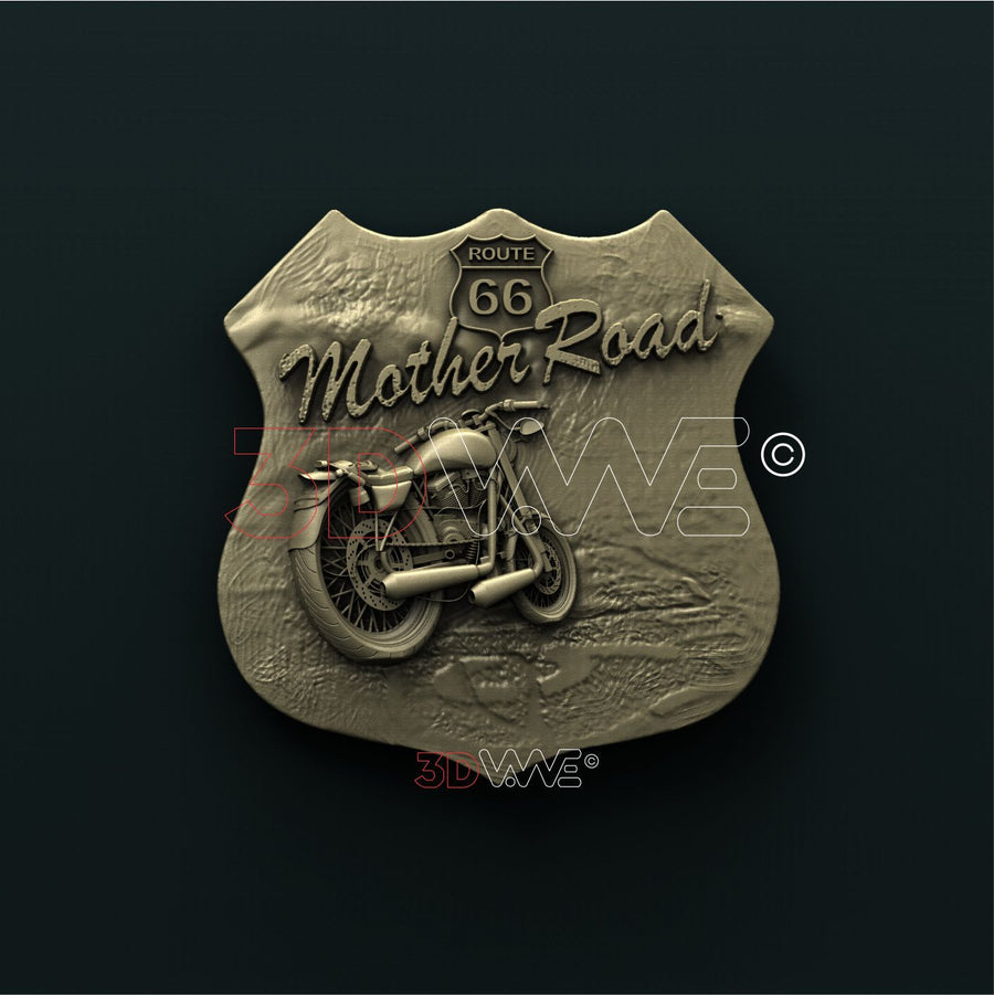 ROUTE 66 3D STL 3DWave
