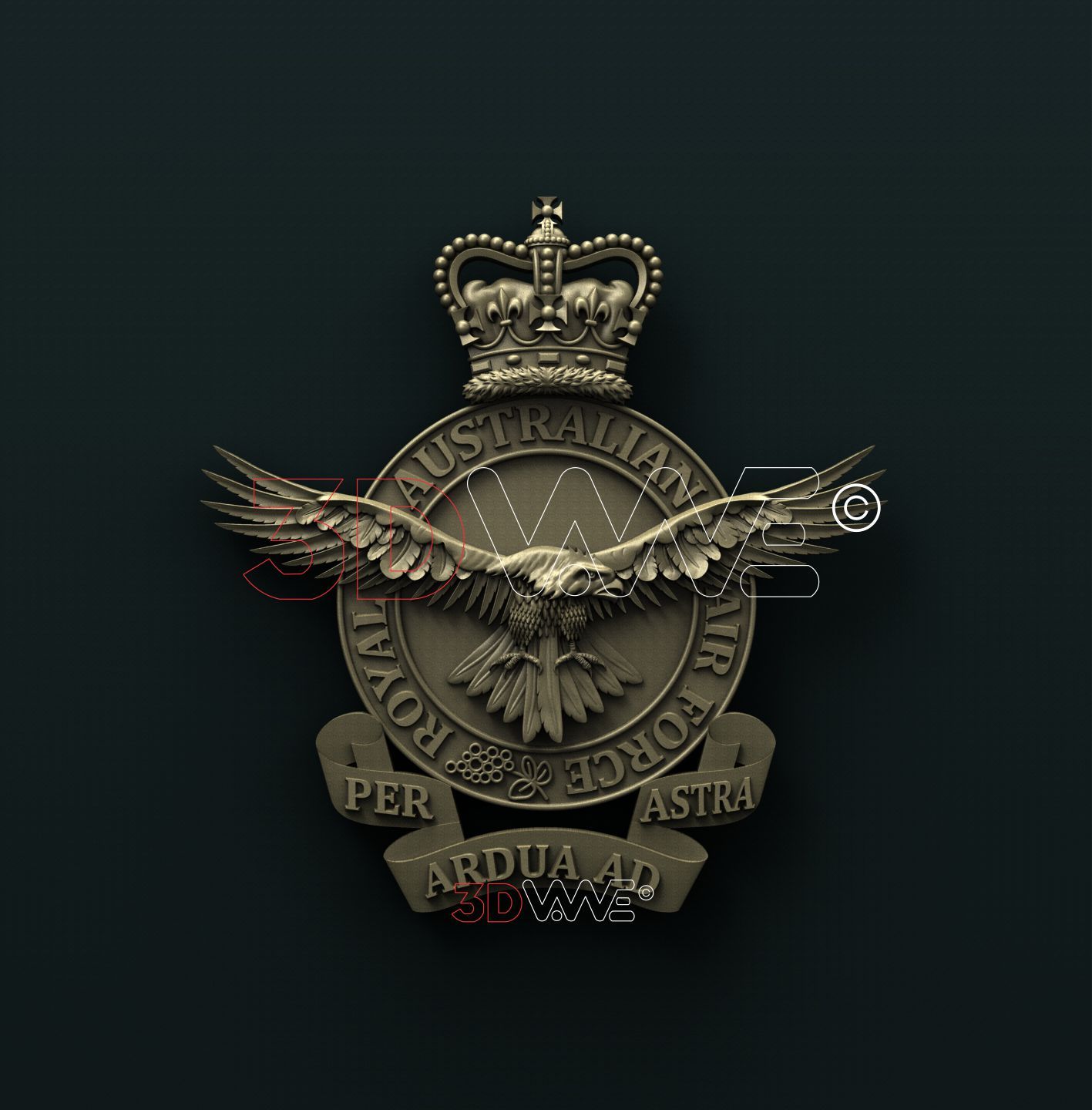 ROYAL AUSTRALIAN AIR FORCE 3D STL 3DWave