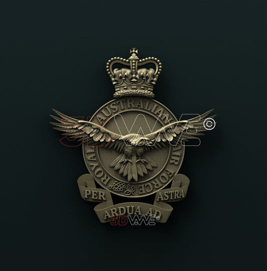 ROYAL AUSTRALIAN AIR FORCE 3D STL 3DWave