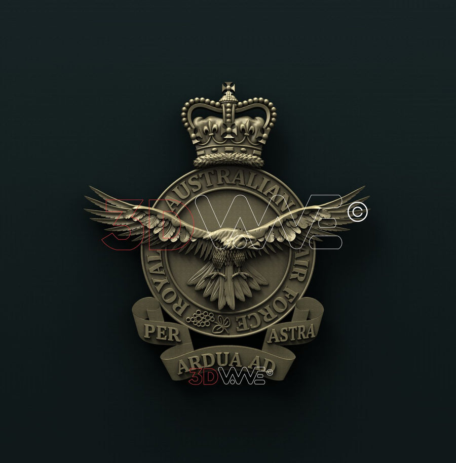 ROYAL AUSTRALIAN AIR FORCE 3D STL 3DWave