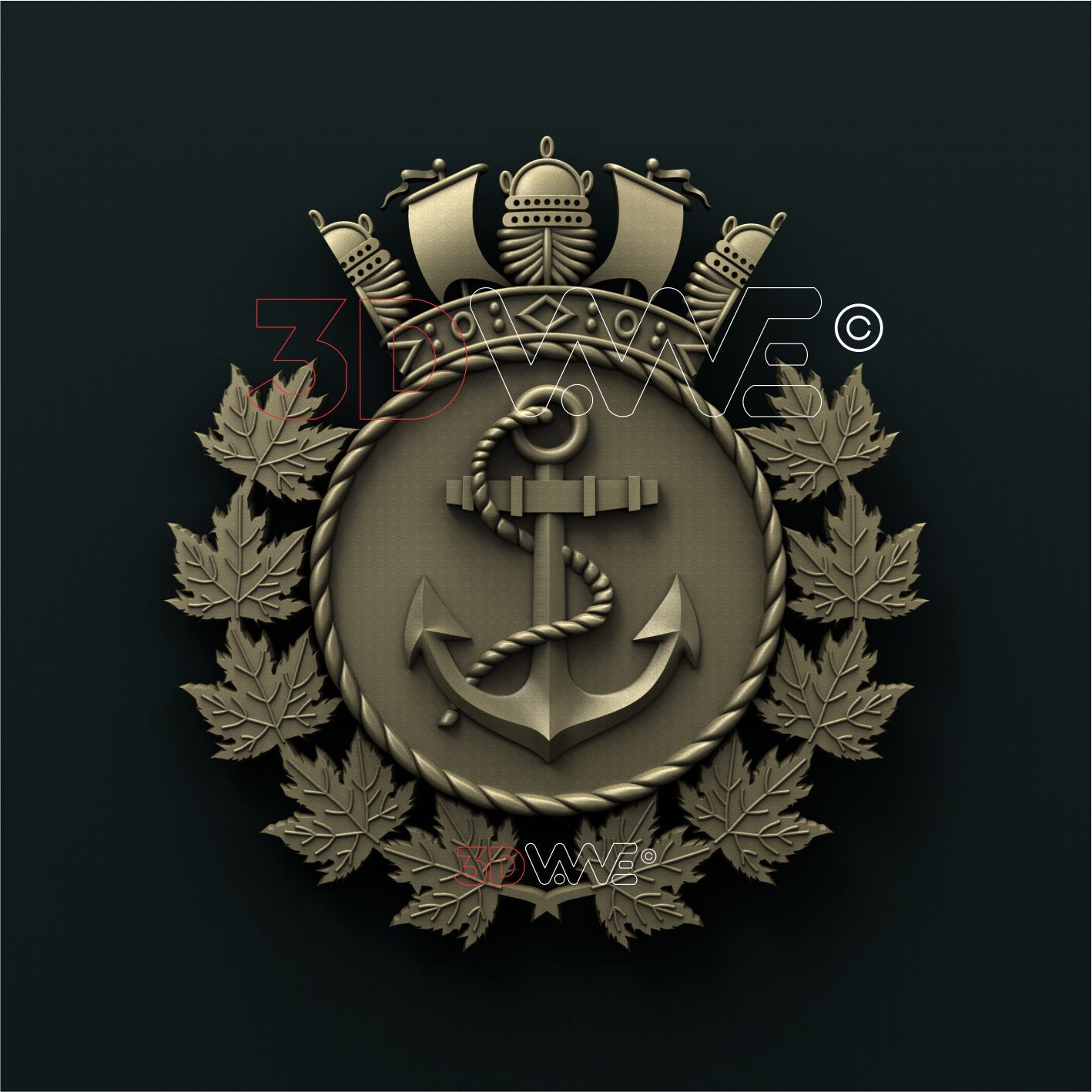 ROYAL CANADIAN SEA CADETS 3D STL 3DWave