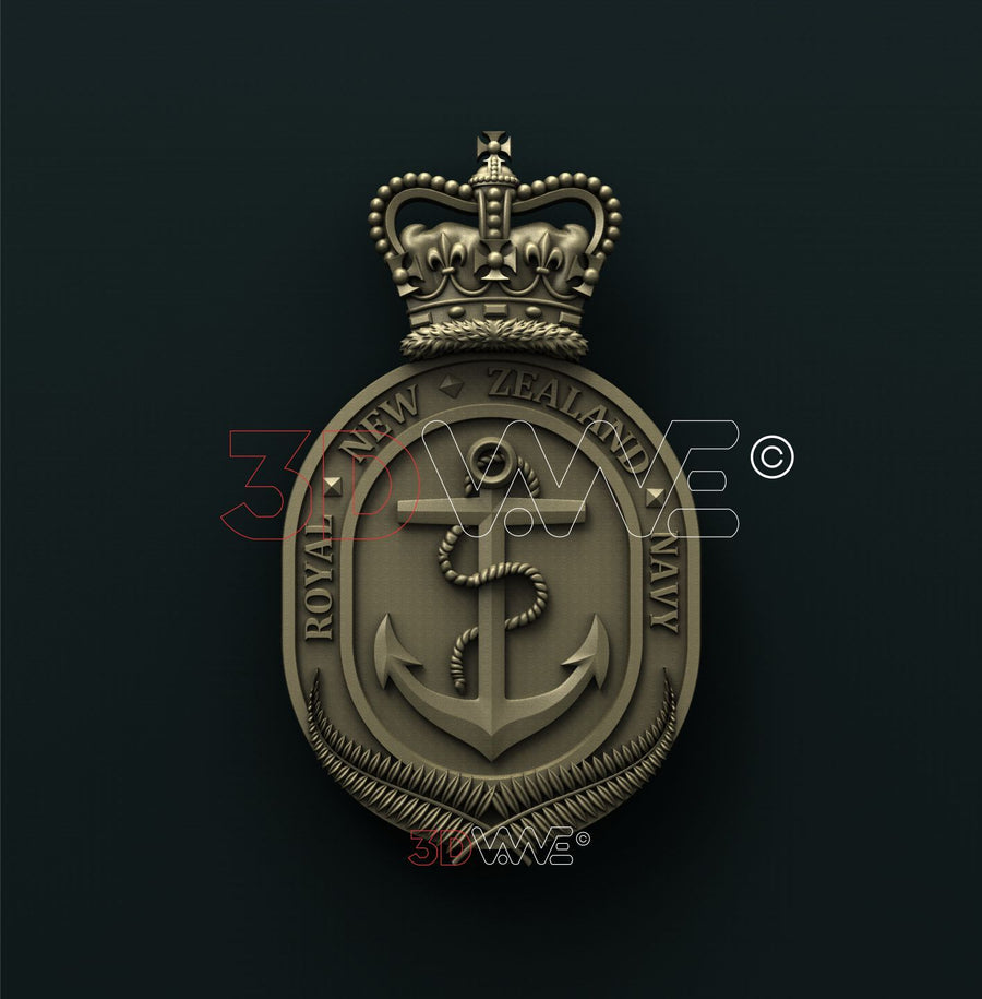 ROYAL NEW ZEALAND NAVY 3D STL 3DWave