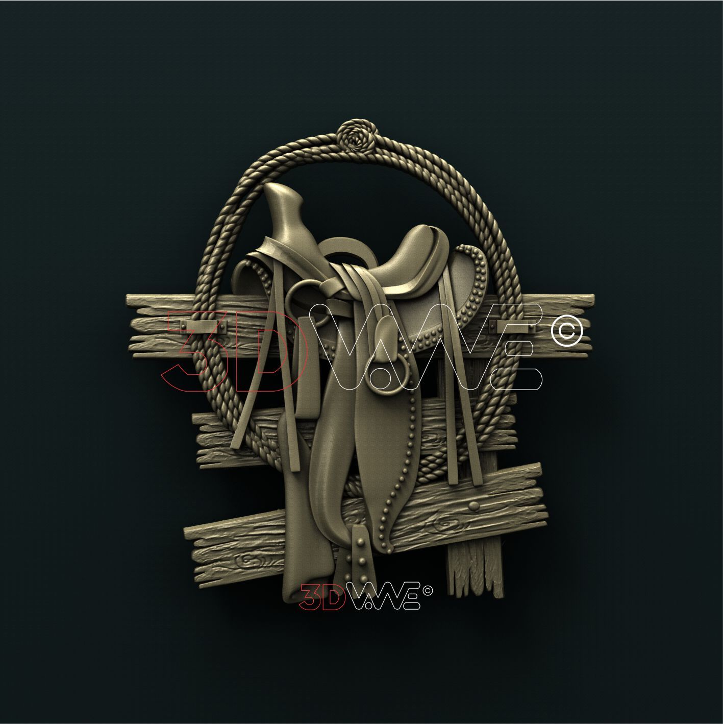 SADDLE 3D STL 3DWave