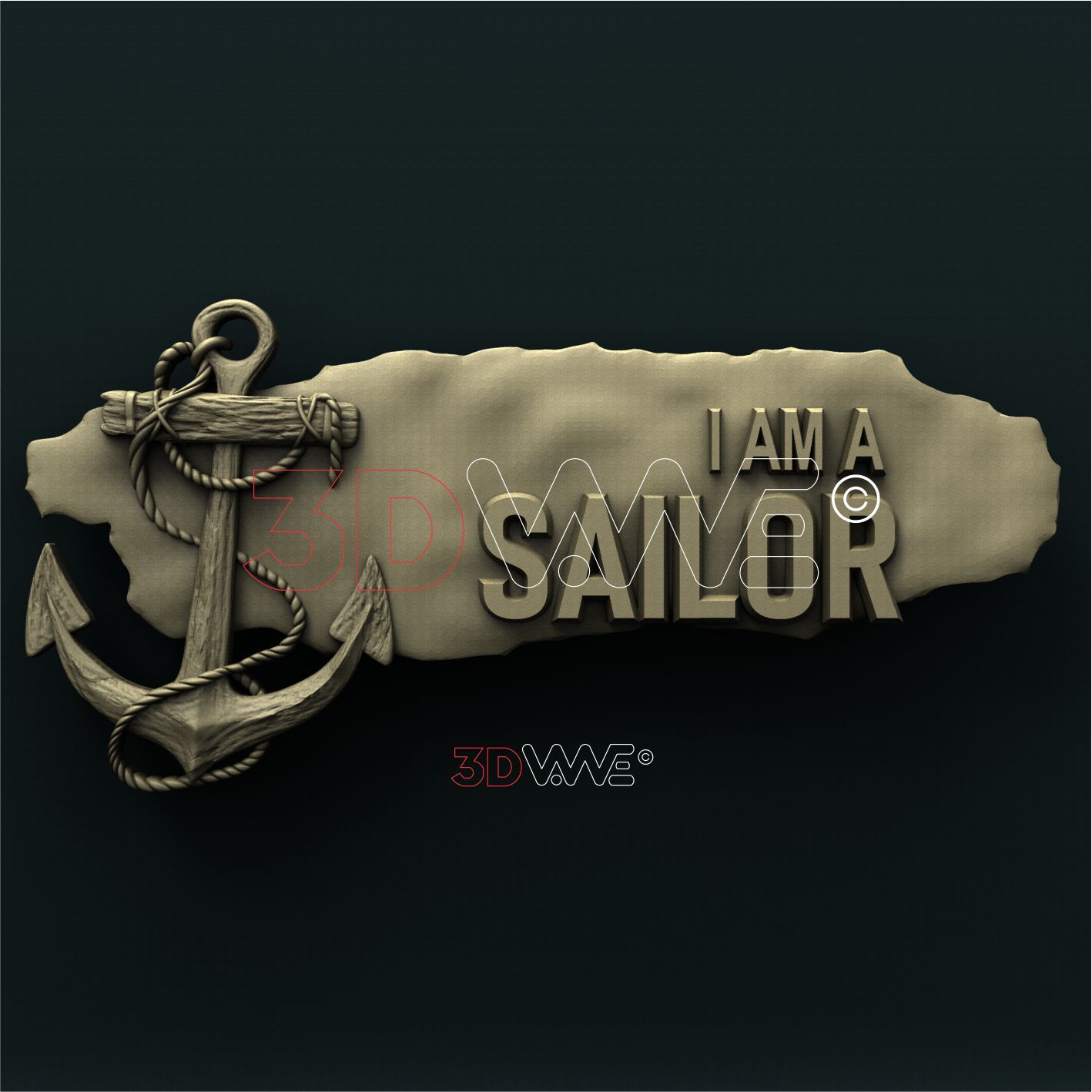 SAILOR 3D STL 3DWave