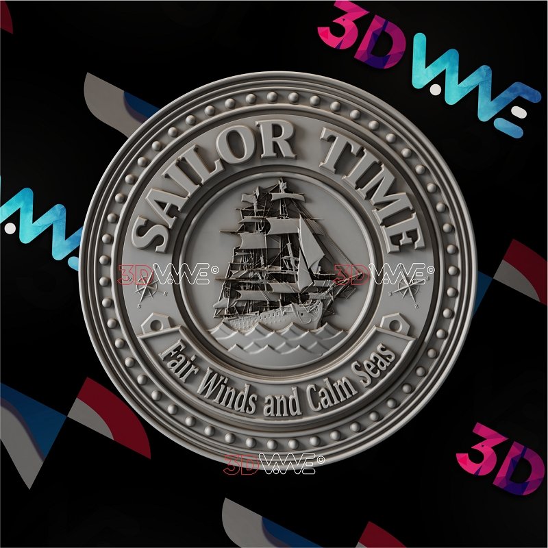 SAILOR TIME 3d stl 3DWave