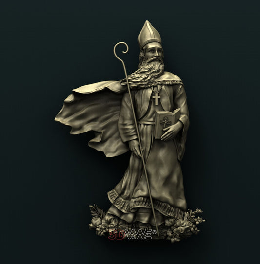 SAINT PATRICK 3D STL 3DWave
